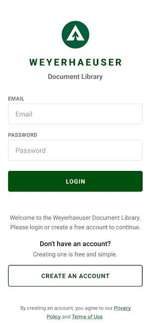 Weyerhaeuser Document Library Screenshot 3