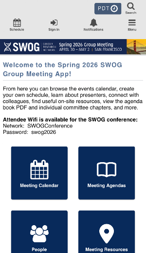 Spring 2026 SWOG Group Meeting Screenshot 1