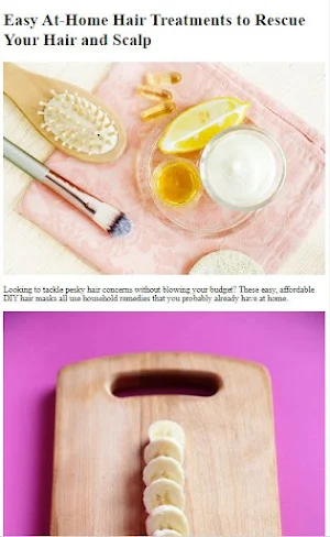 Natural Hair Treatments Tips Screenshot 0