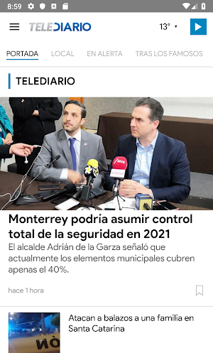 Telediario Screenshot 0