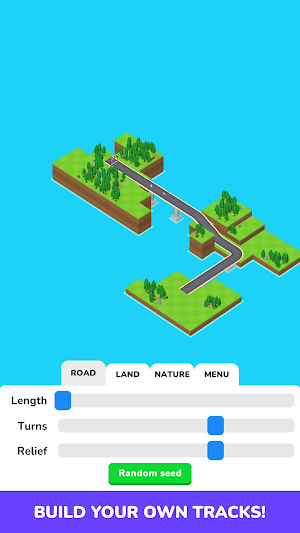 Island Racer - build and race! Screenshot 0