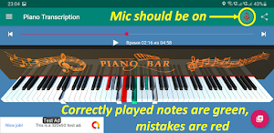 Piano Transcription Screenshot 1