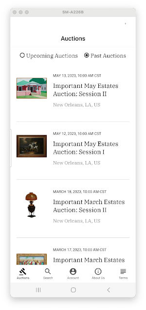 Crescent City Auction Gallery Screenshot 0