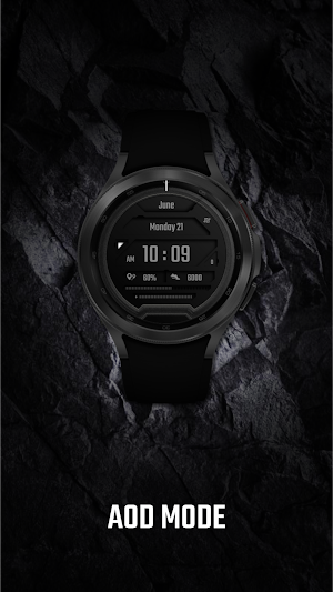 Digital watch face - DADAM15 Screenshot 2