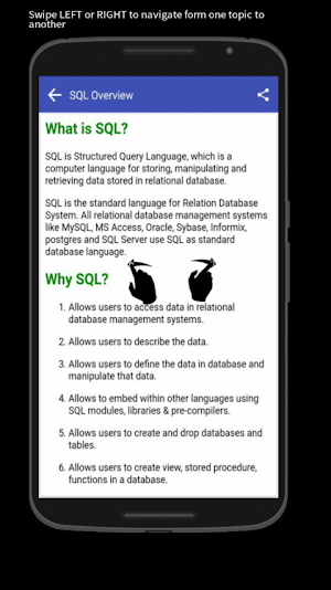 SQL Tutorial : With Query Browser Screenshot 2