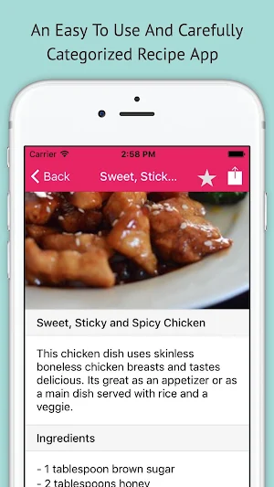 Dinner Recipes Pro Screenshot 2