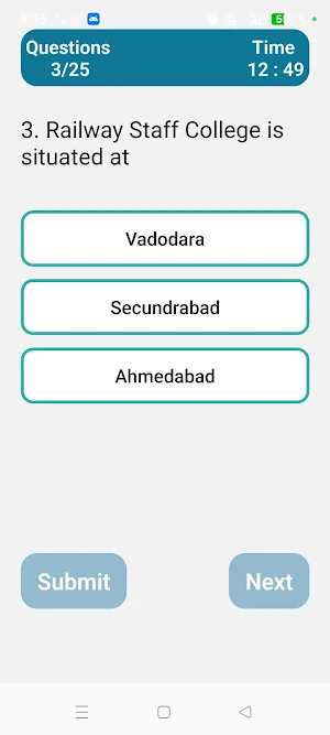 Railway Quiz Screenshot 2