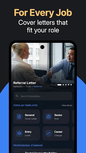 Cover Letter Maker - Get Hired Screenshot 1
