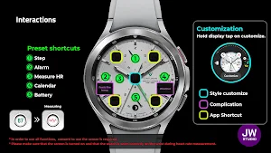 JW061 jwstudio watchface Screenshot 2