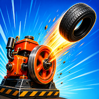 Tire Launcher Hit – Viral Jump