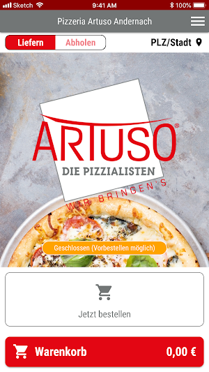 Pizzeria Artuso Andernach Screenshot 0