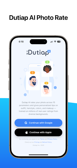 Dutiap AI Photo Rate Screenshot 0