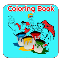 Superhero Coloringbook