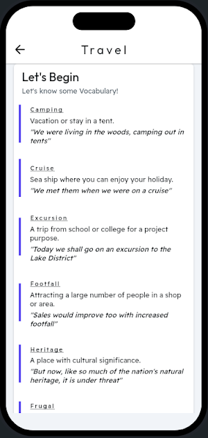 IELTS - Pre Preparation Screenshot 1