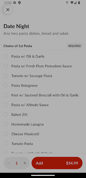 Pellegrino's Pizza Screenshot 3