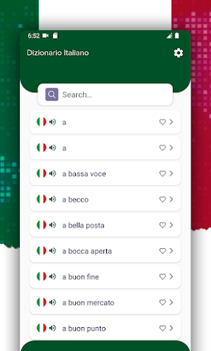 Dizionario Italiano Screenshot 1