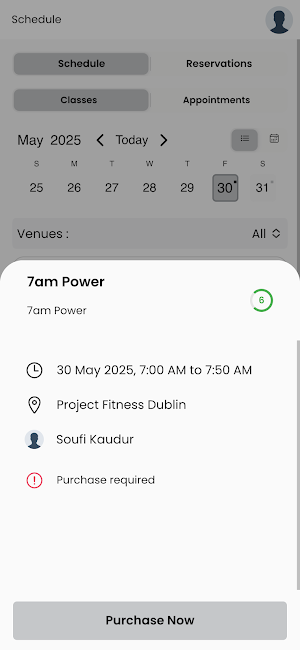 Project Fitness Dublin Screenshot 3