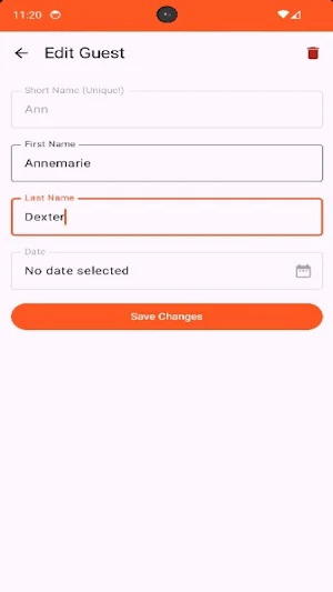 PartyGuestDish Screenshot 1