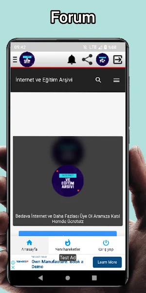 İnternet ve Eğitim Arşivi Screenshot 1