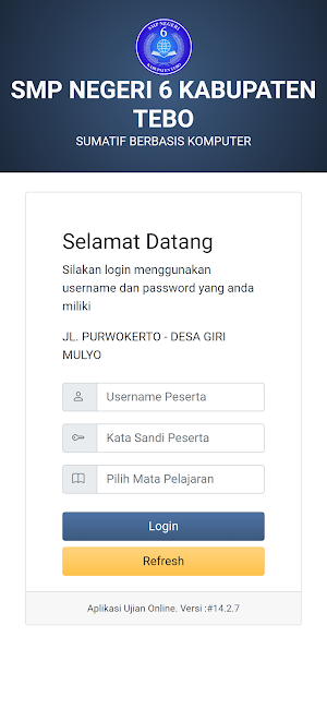 SMP NEGERI 6 TEBO Screenshot 0