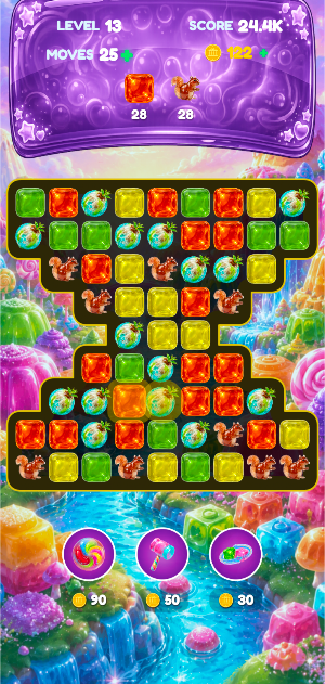 Jelly Nest Blast: Match 3 Game Screenshot 2
