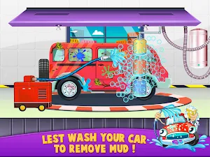Car Wash Salon Workshop Station Screenshot 1
