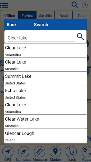 Clear Lake  - California Offline Fishing Charts Screenshot 1