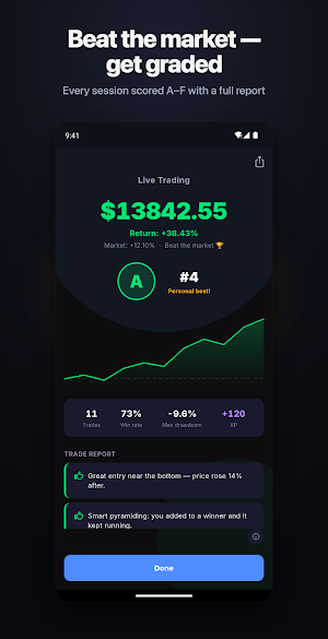 Traders Gym: Trading Simulator Screenshot 1