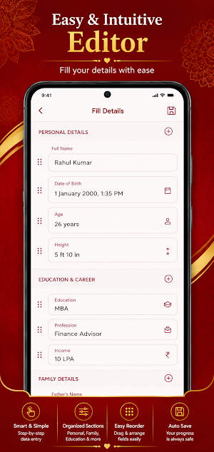 Marriage Biodata Maker Screenshot 2