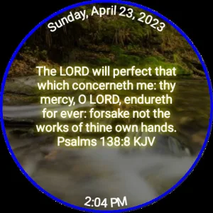 Revive Me Bible Watch Face Screenshot 1