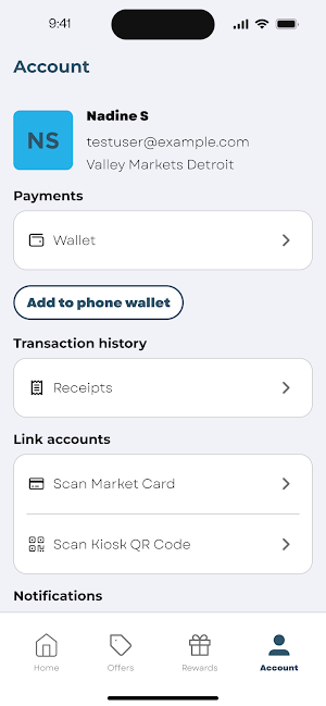 Valley Markets Screenshot 3