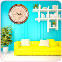 Interior Clock Live Wallpaper