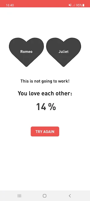 Love Tester Screenshot 1