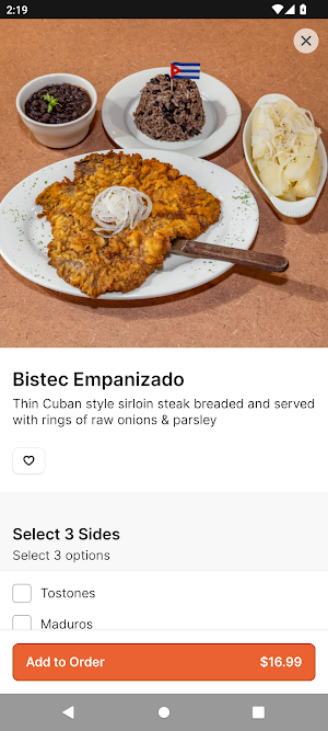 The Cuban Diner Screenshot 3