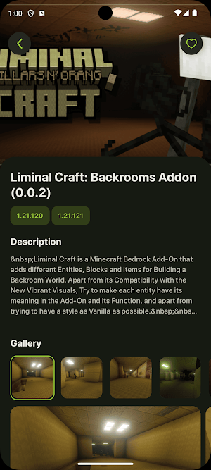 Backrooms Mod for Minecraft PE Screenshot 2
