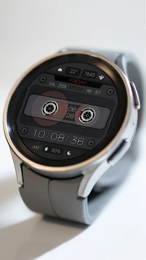 Retro Space For Wear OS Screenshot 3