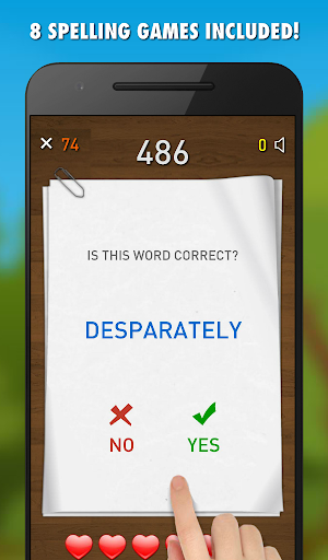 Spelling Games (8 games in 1) Screenshot 0