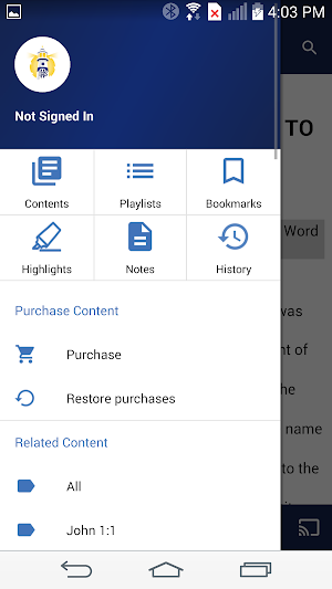 Catholic Study Bible App Screenshot 2