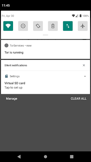 TorServices Screenshot 1