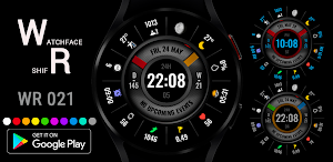 WR 021 Hybrid Watch Face Screenshot 0