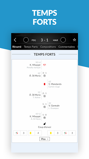 Résultats Foot en Direct Screenshot 1