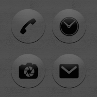 Shadowcons Gray - Glass Icons