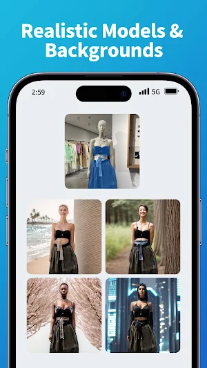 VogueShot: AI Fashion Studio Screenshot 0