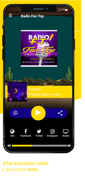 Rádio FanTop Screenshot 2