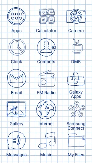 Hand drawn - Icon Pack Theme with 9025+ icons screenshot 2