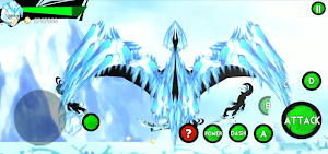 Super Boy Ultimate Alien Diamond Ice power freeze Screenshot 3