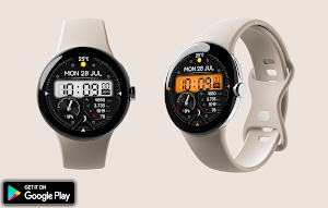 Digital Fnx352 Watch Face Screenshot 1