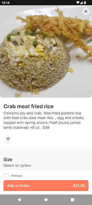 Sawasdee Thai Cuisine Screenshot 3