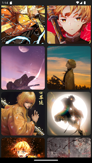 Demon Slayer Zenitsu Wallpaper screenshot 7
