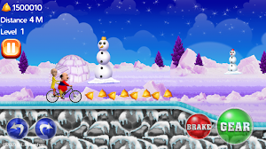 Motu Patlu Cartoon Hills Biking Game Screenshot 3